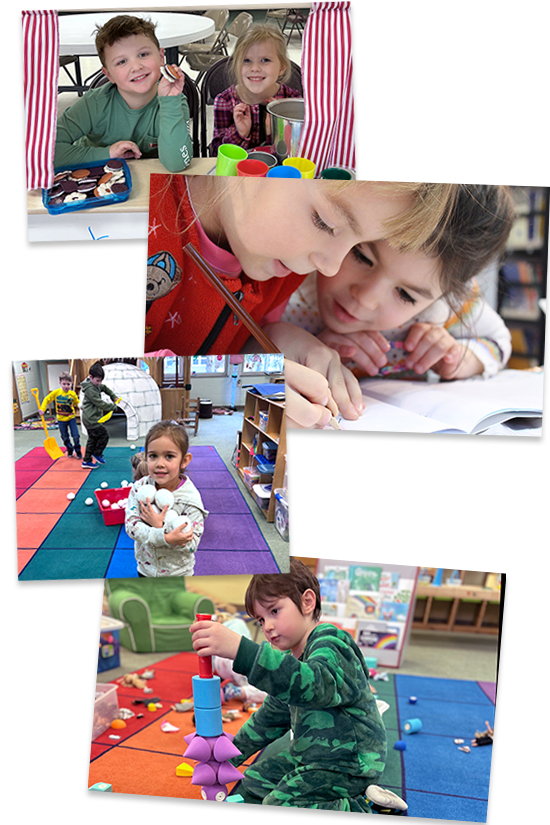preschool children learning reading